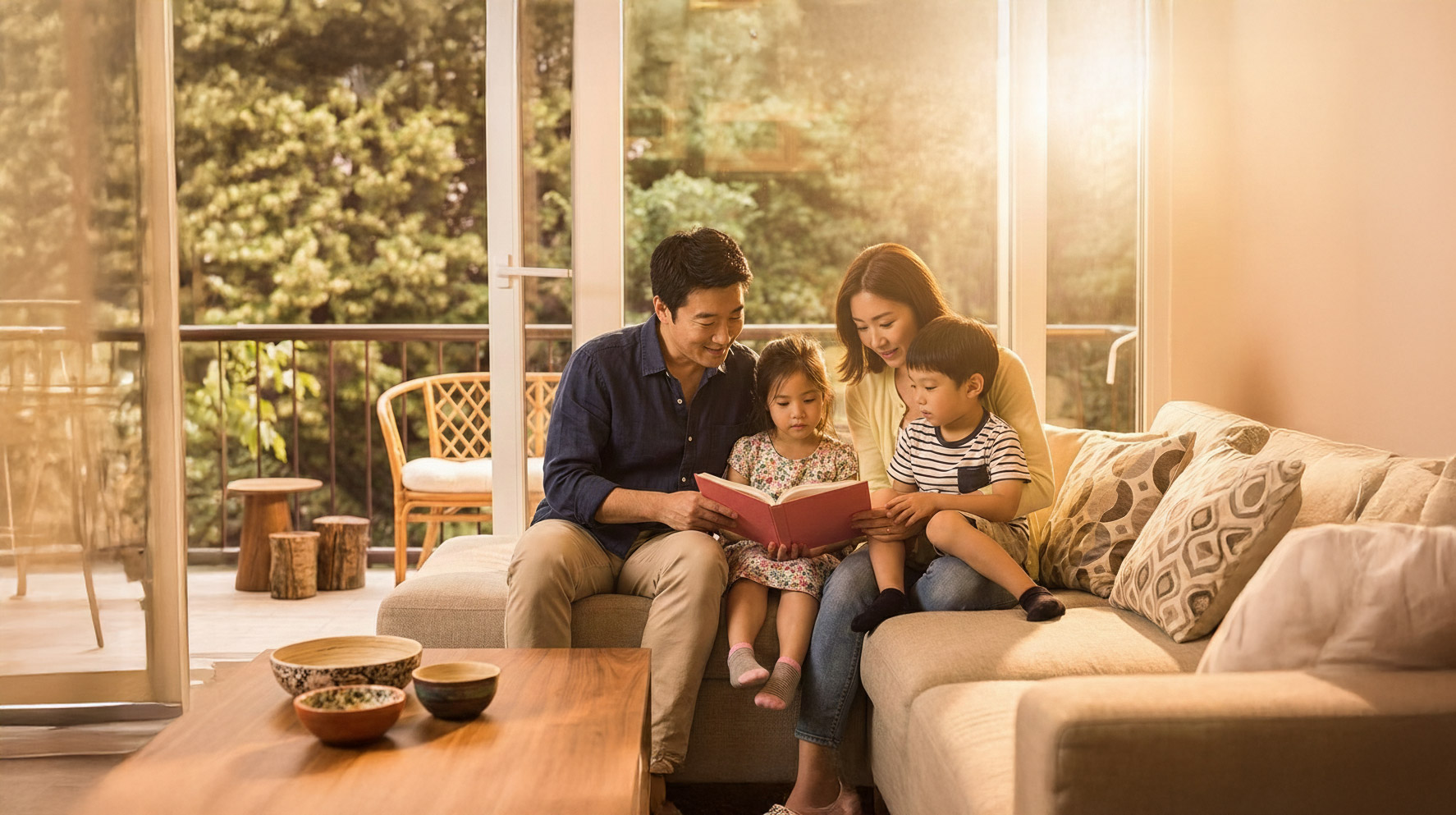 더하우 파운데이션 - 가족